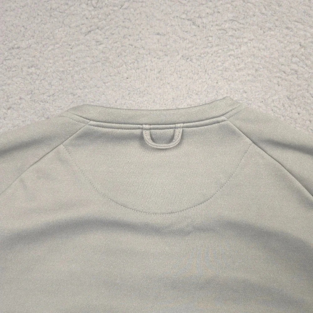 Nike Jordan Jumpman 360 Fleece Crew Sweatshirt Mens XL Gray Side Zip Thumbholes